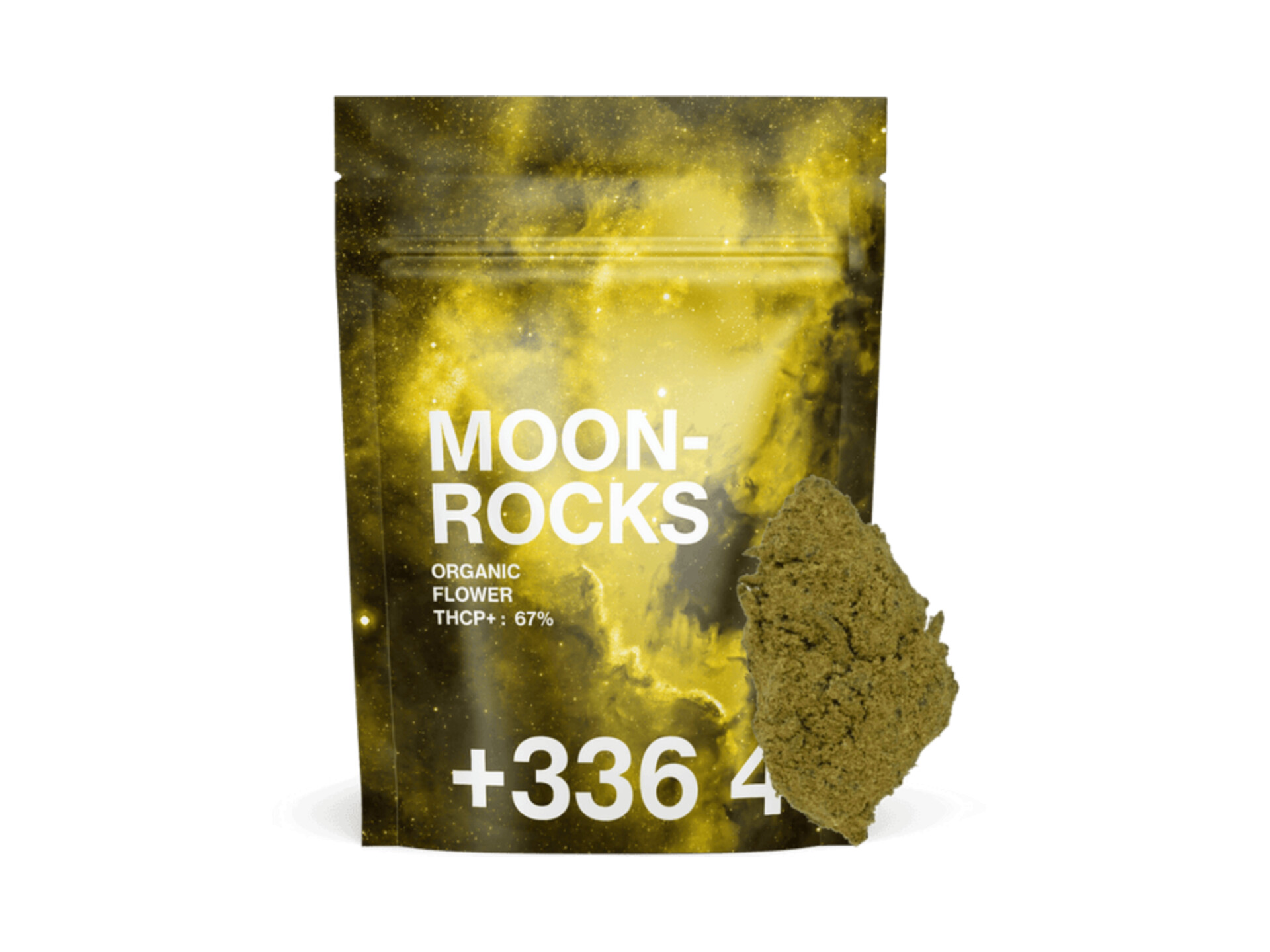 Éclats de Lune : Moonrock THCP+ - L'Apogée des Cannabinoïdes (20gr) 